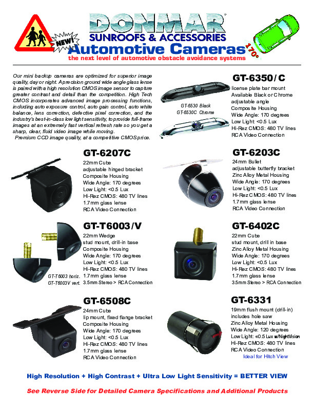 Backup Cameras